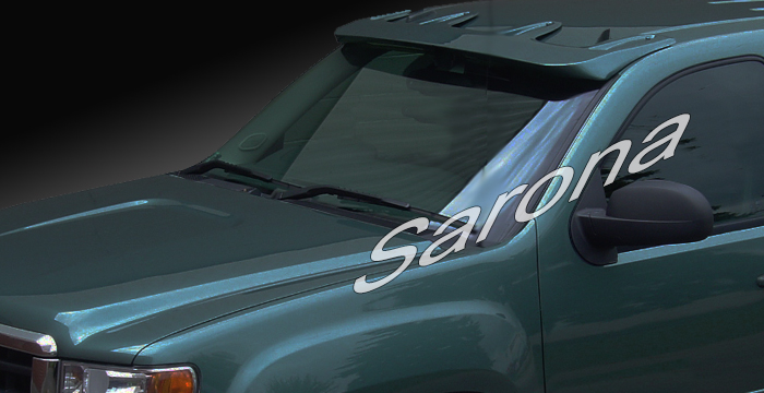 Custom Chevy Silverado  Truck Sun Visor (2007 - 2013) - $290.00 (Part #CH-021-SV)